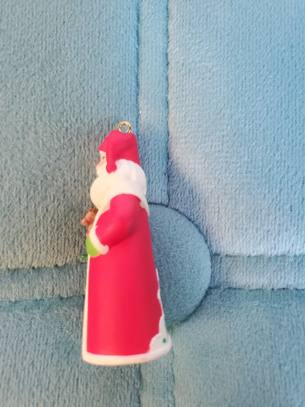 2014 Hallmark Keepsake Santa The Toy Bringer Miniature Ornament QXM8526
